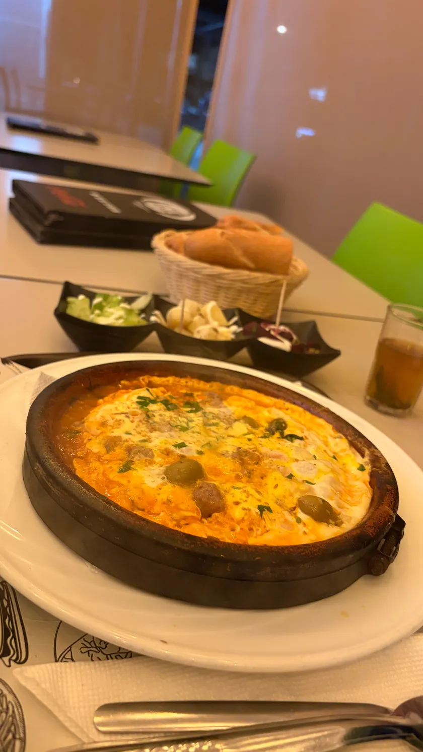 Kefta tagine with eggs